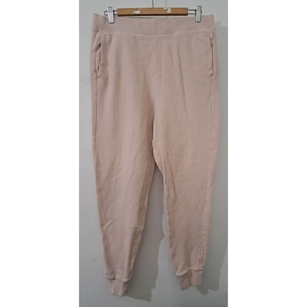 Cos Womens Large Sweatpants Joggers dusty rose Pale Pink Pants